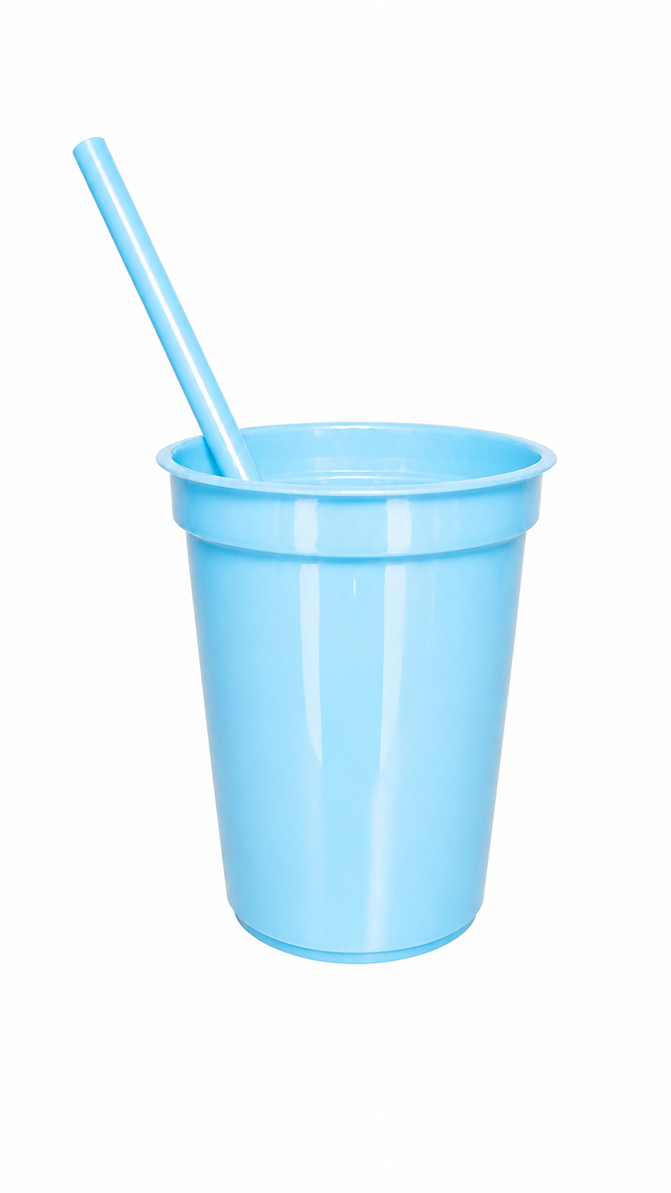Vaso Milkshake Celeste Con sorbete