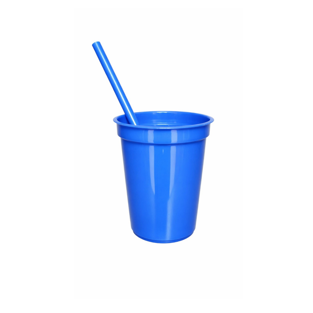 Vaso Milkshake Azul Con sorbete