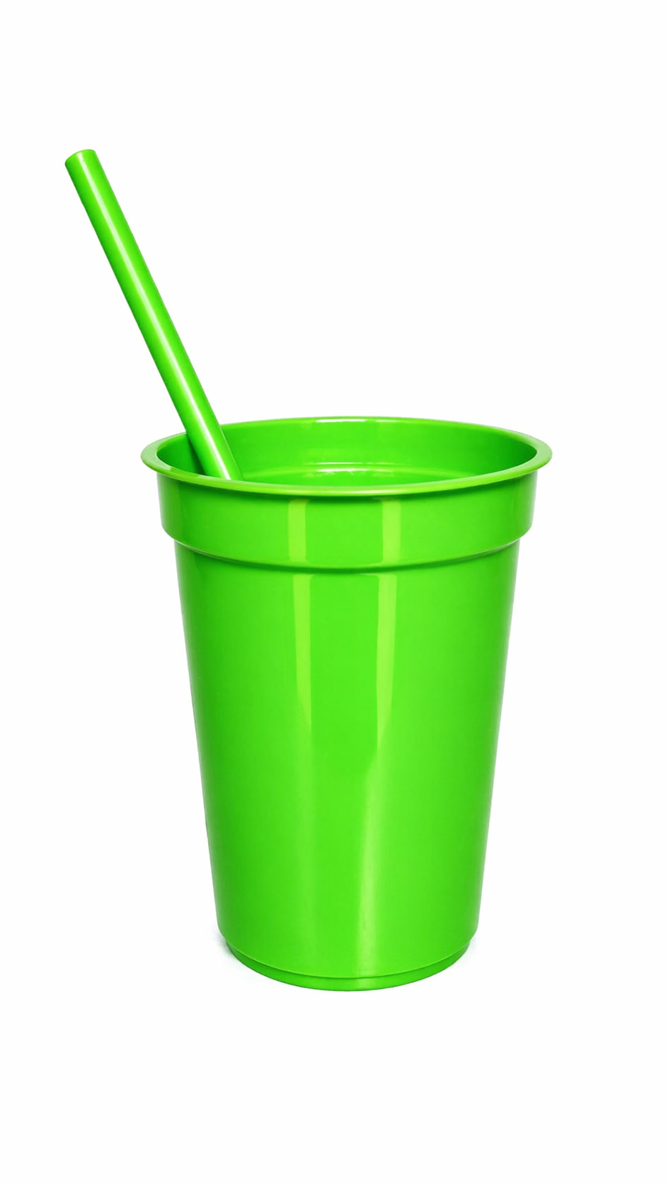 Vaso Milkshake Verde Con sorbete